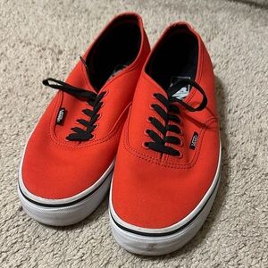 Vans Men's Vibrant Red Sneakers